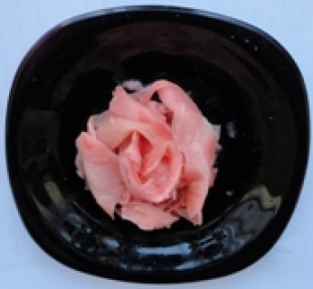 Имбирь маринованный для суши розовый, 1,5 кг.